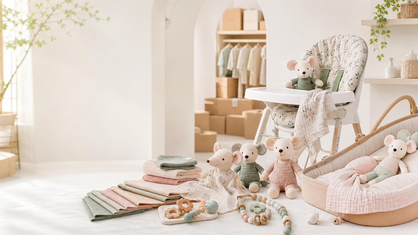 Muma baby products and plush friends